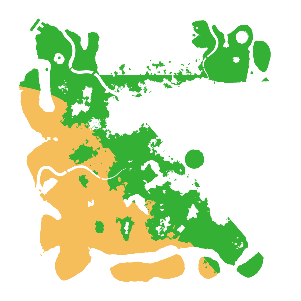 Biome Rust Map: Procedural Map, Size: 4250, Seed: 19487