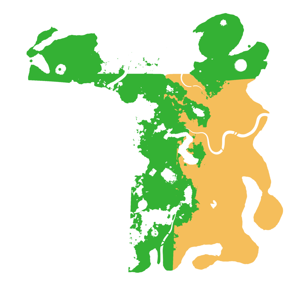 Biome Rust Map: Procedural Map, Size: 4250, Seed: 378420666