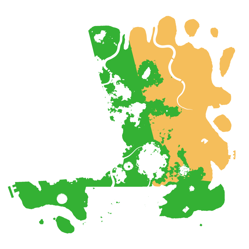 Biome Rust Map: Procedural Map, Size: 4250, Seed: 1308854488
