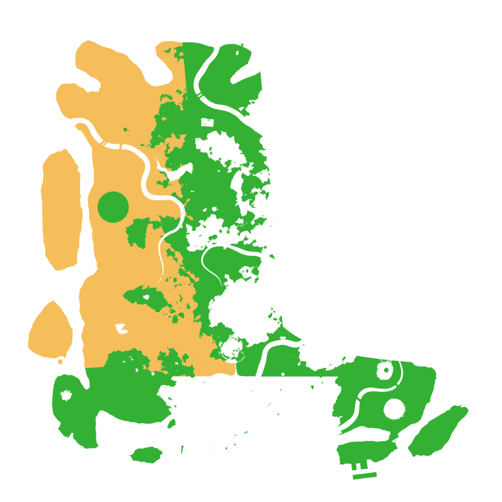 Biome Rust Map: Procedural Map, Size: 4250, Seed: 805212054