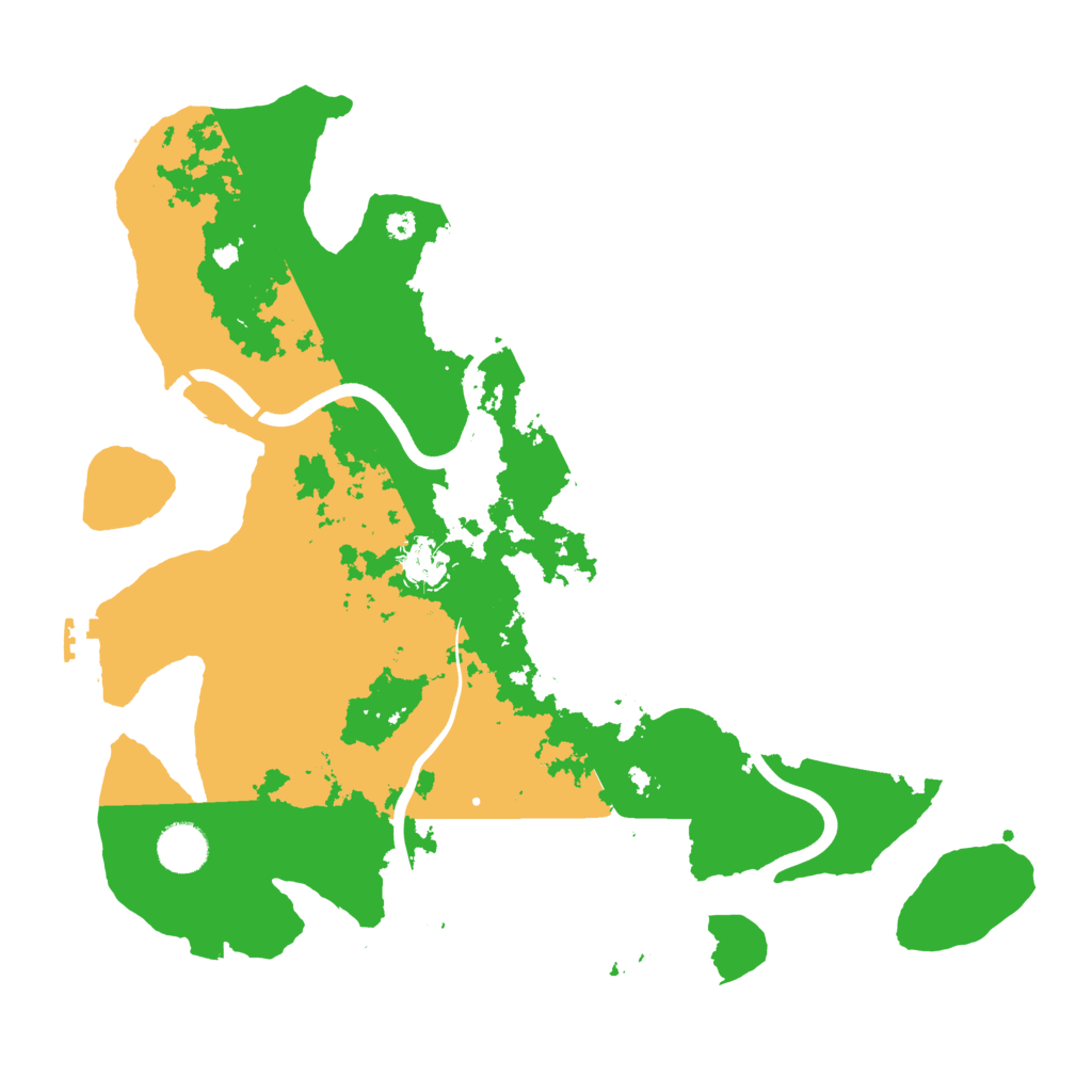Biome Rust Map: Procedural Map, Size: 3800, Seed: 1387740890