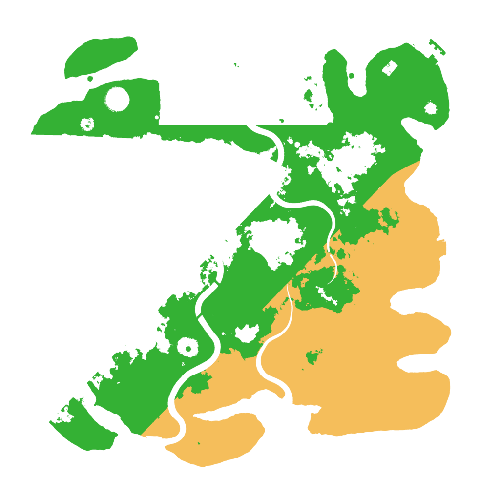 Biome Rust Map: Procedural Map, Size: 3650, Seed: 65148999