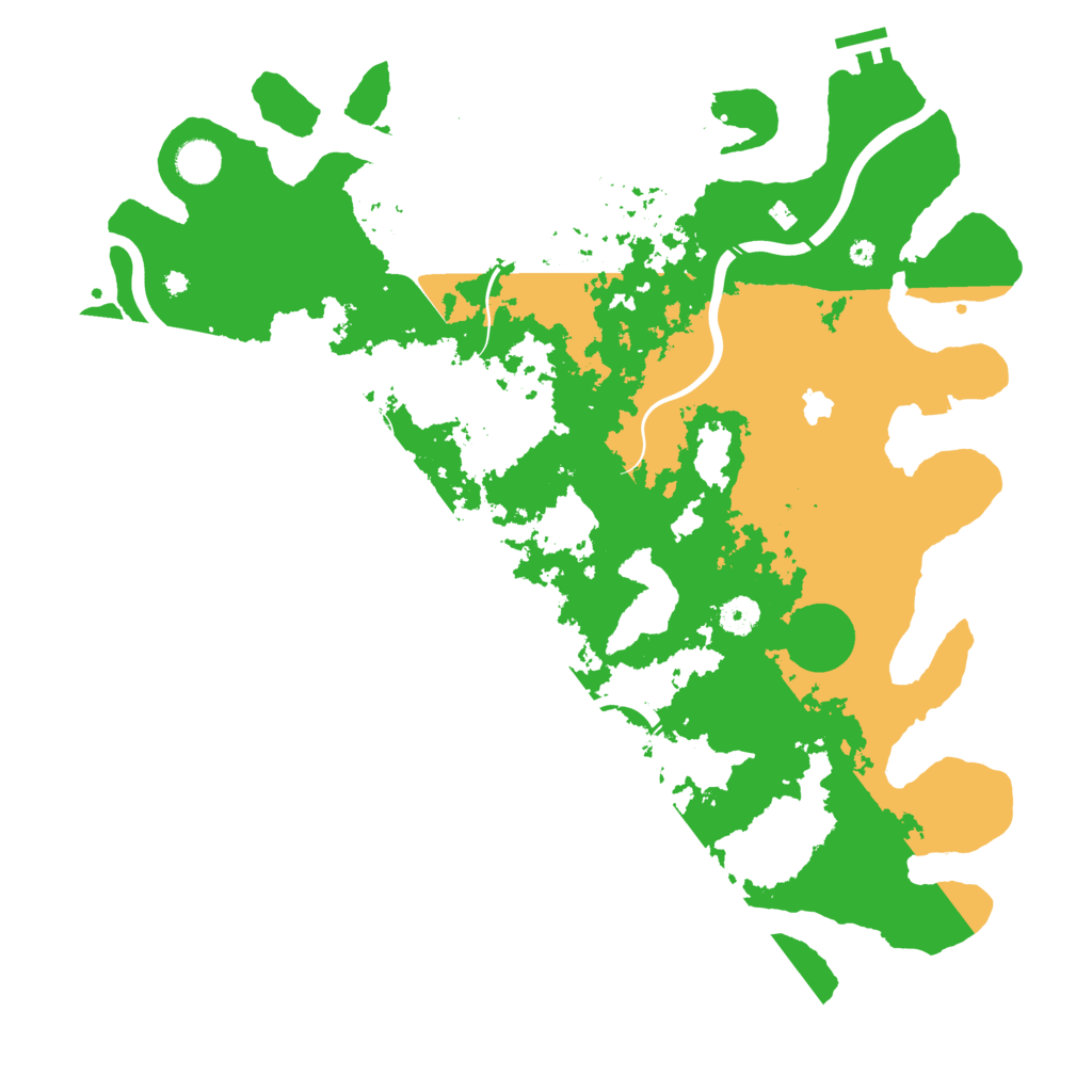 Biome Rust Map: Procedural Map, Size: 4250, Seed: 798918567