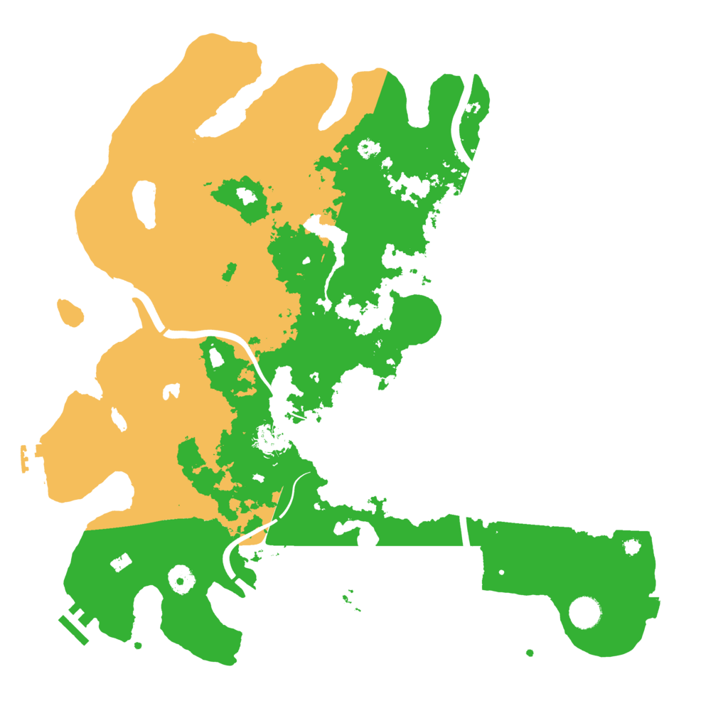 Biome Rust Map: Procedural Map, Size: 4000, Seed: 1742112436