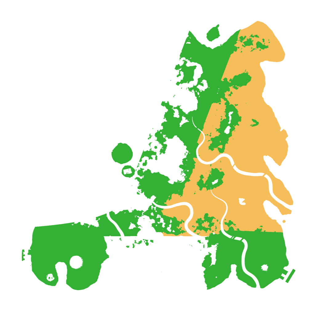 Biome Rust Map: Procedural Map, Size: 4250, Seed: 931631070