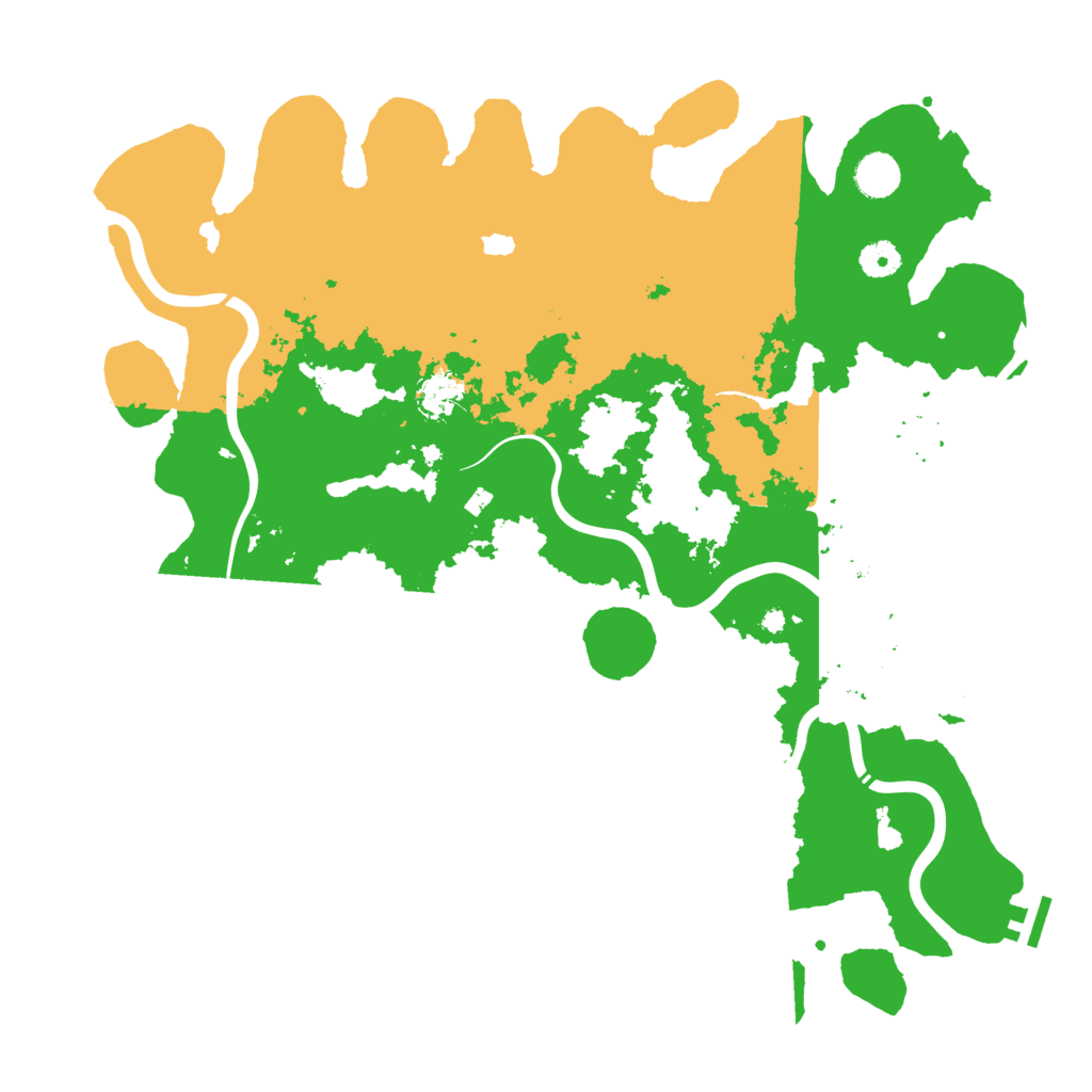 Biome Rust Map: Procedural Map, Size: 4250, Seed: 1171669316