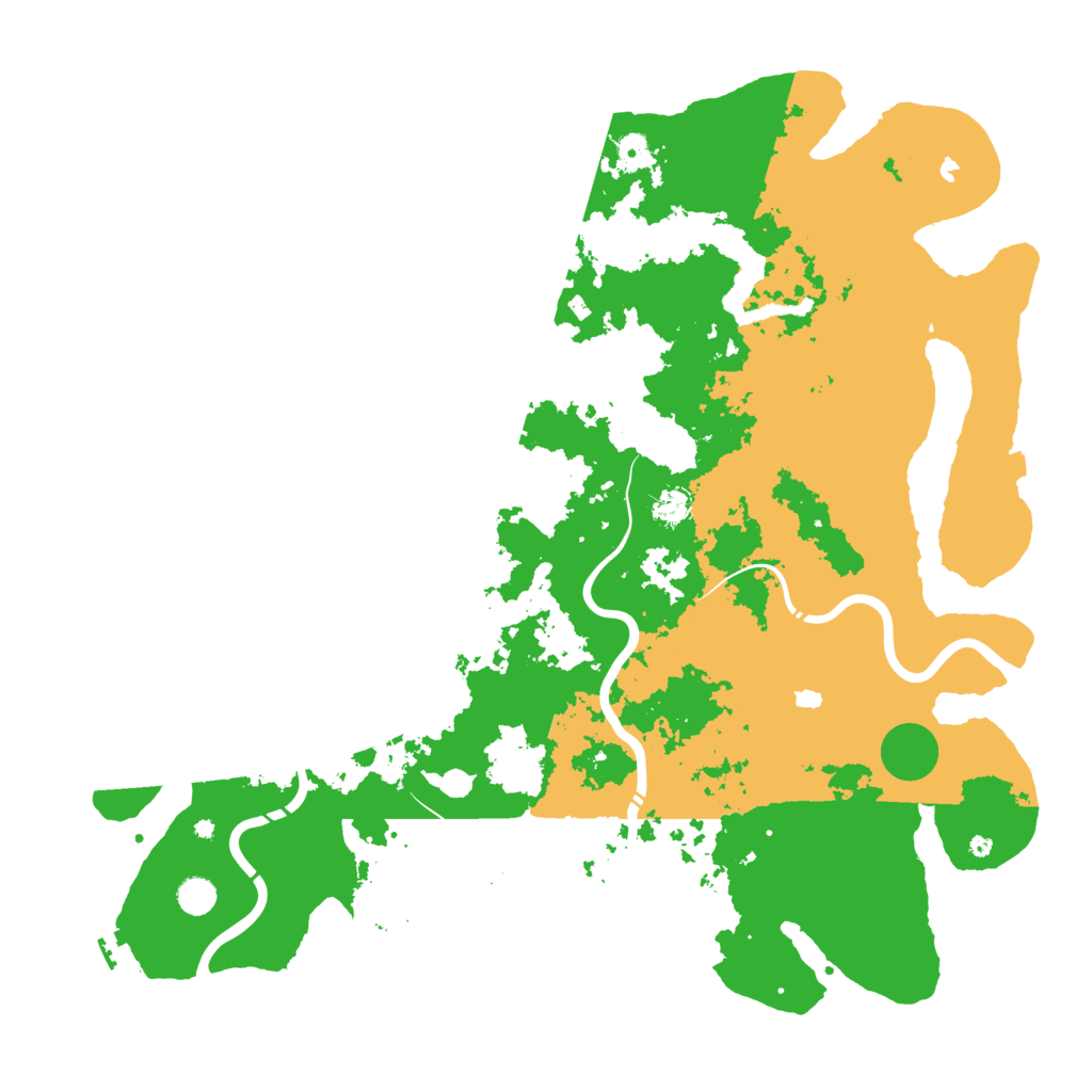 Biome Rust Map: Procedural Map, Size: 5000, Seed: 783484587