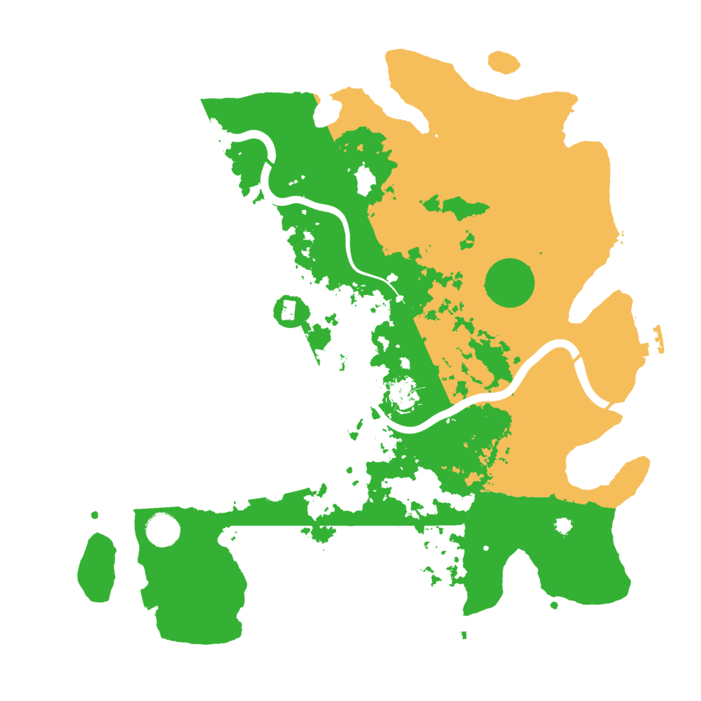 Biome Rust Map: Procedural Map, Size: 3750, Seed: 1780595498