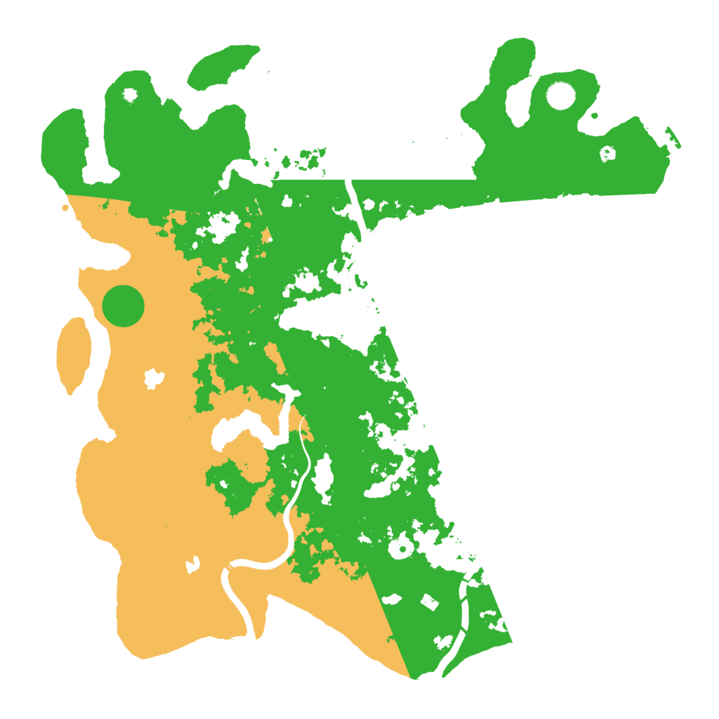 Biome Rust Map: Procedural Map, Size: 4500, Seed: 62531742
