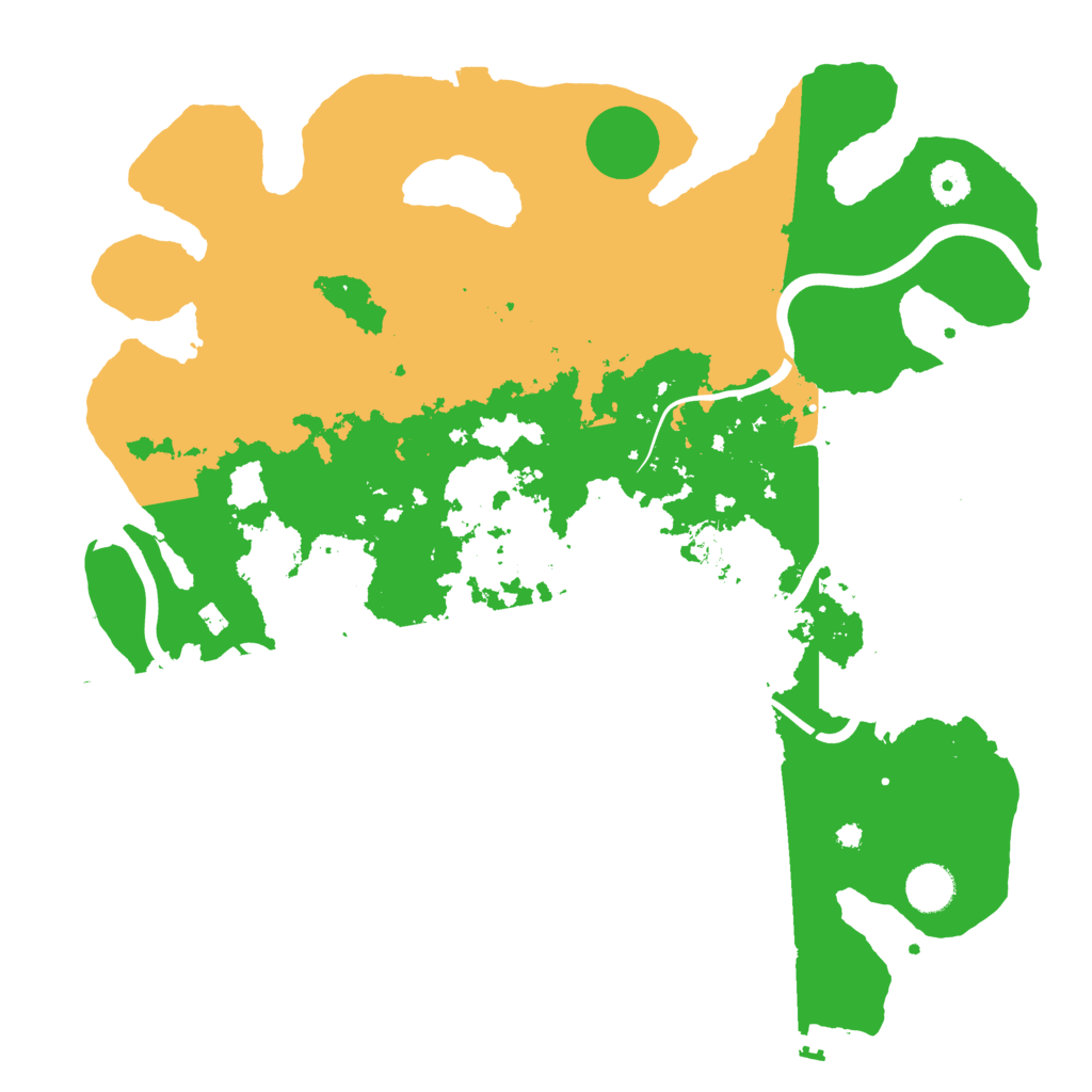 Biome Rust Map: Procedural Map, Size: 3950, Seed: 1155572600