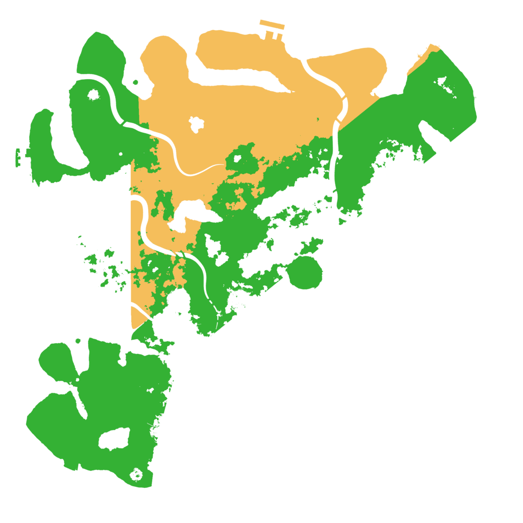 Biome Rust Map: Procedural Map, Size: 4250, Seed: 287838548