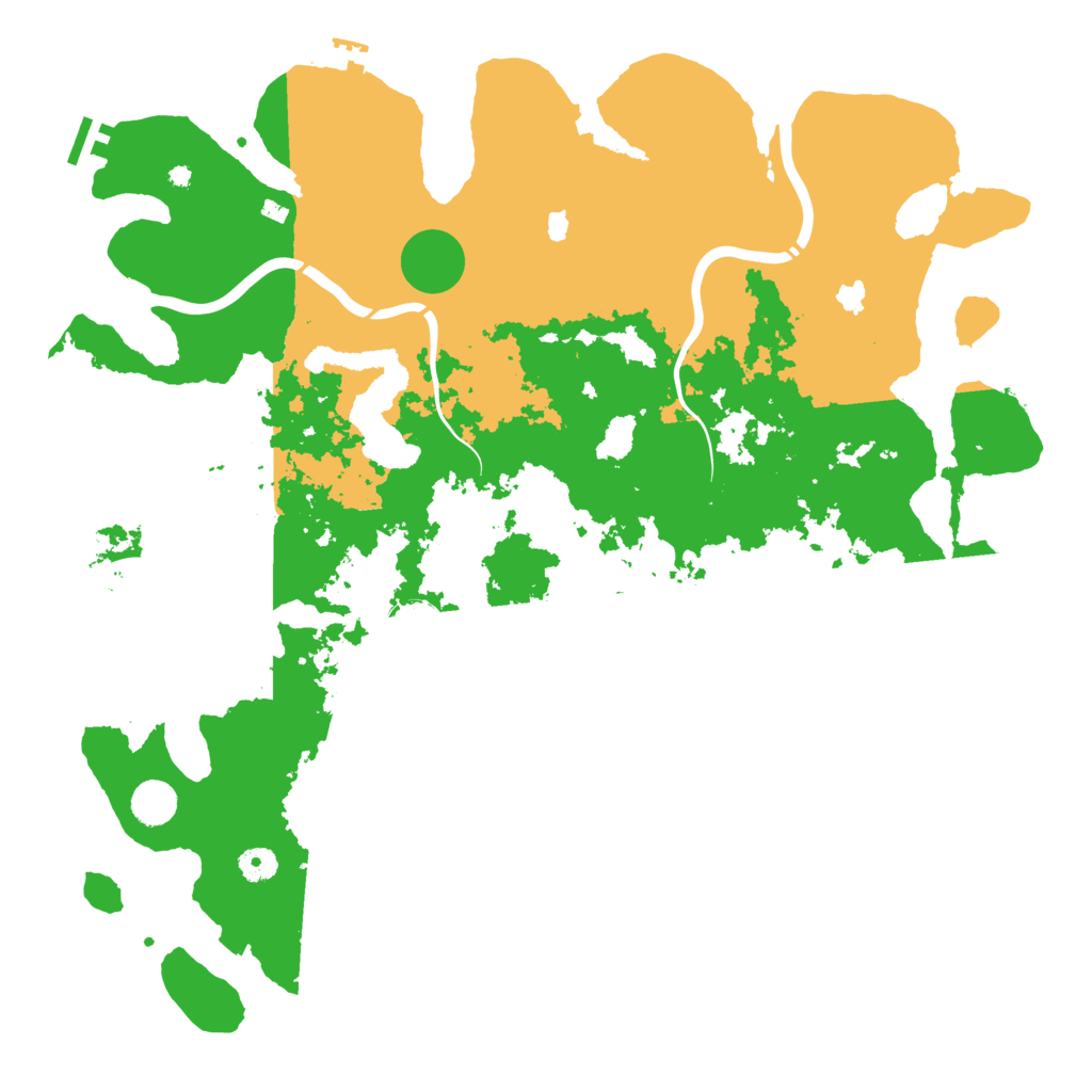 Biome Rust Map: Procedural Map, Size: 4500, Seed: 899358028