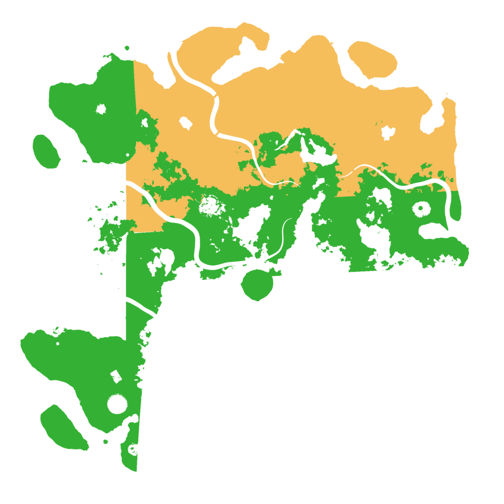 Biome Rust Map: Procedural Map, Size: 4500, Seed: 9149439