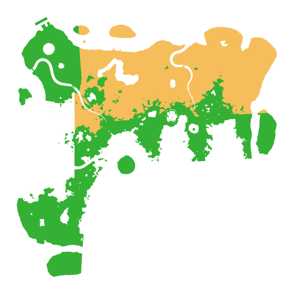 Biome Rust Map: Procedural Map, Size: 4500, Seed: 1971228371