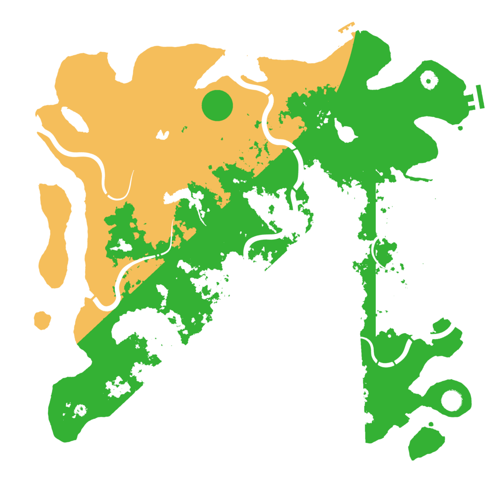 Biome Rust Map: Procedural Map, Size: 4250, Seed: 989997228