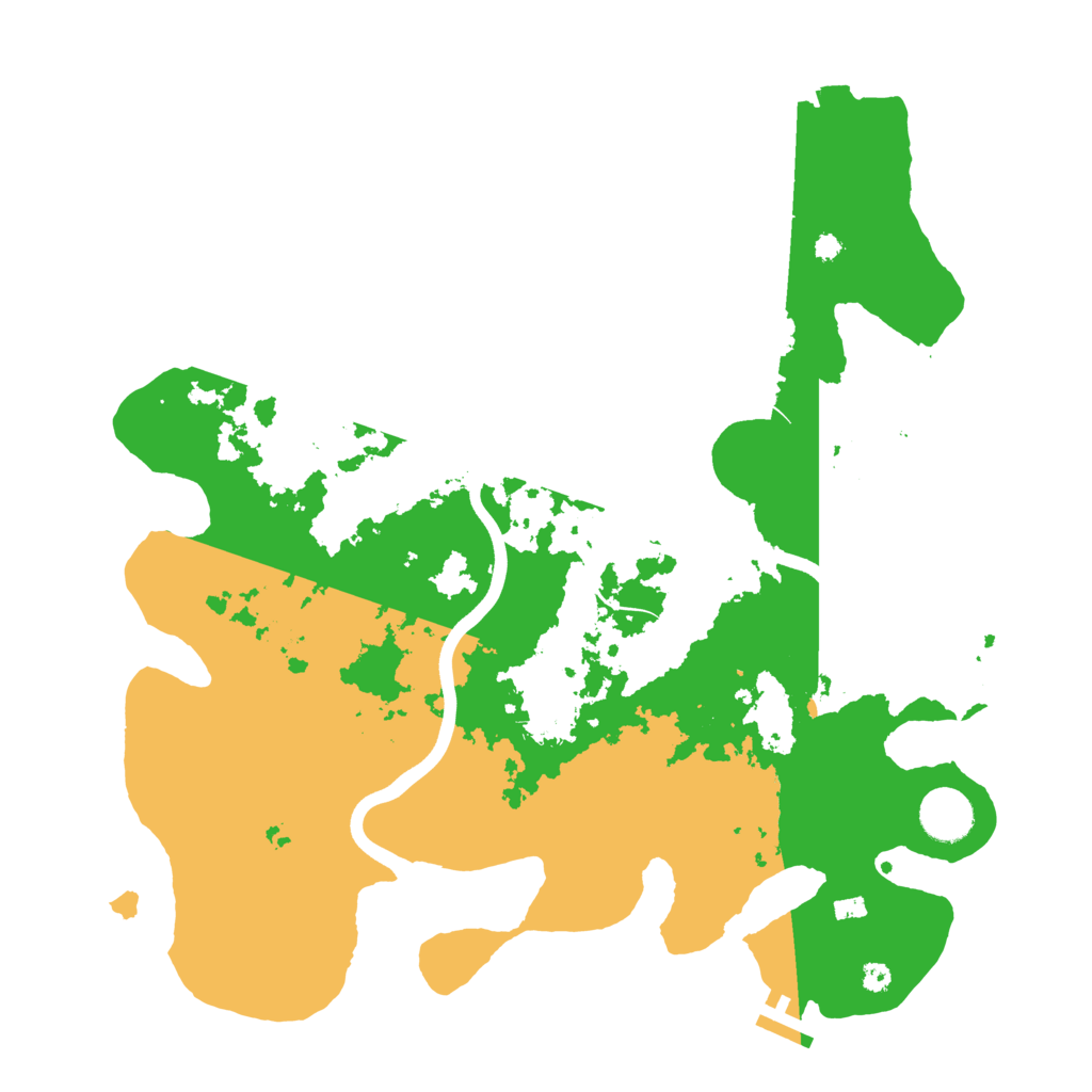 Biome Rust Map: Procedural Map, Size: 3750, Seed: 1780594992