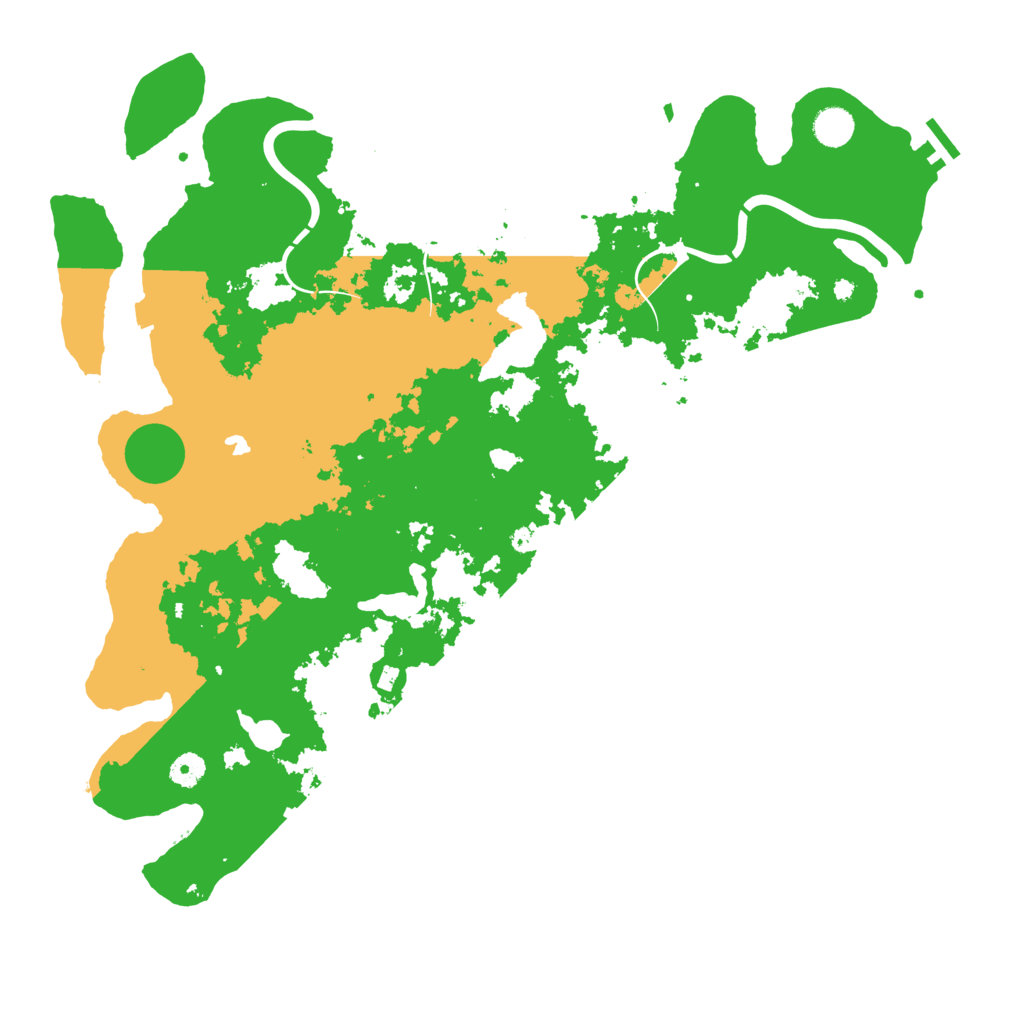 Biome Rust Map: Procedural Map, Size: 4500, Seed: 89314989