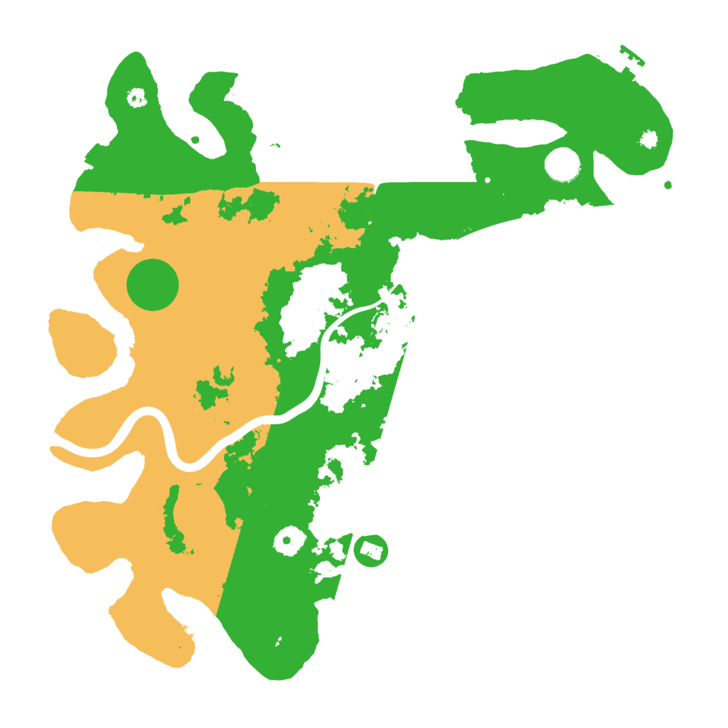 Biome Rust Map: Procedural Map, Size: 3700, Seed: 1530400369