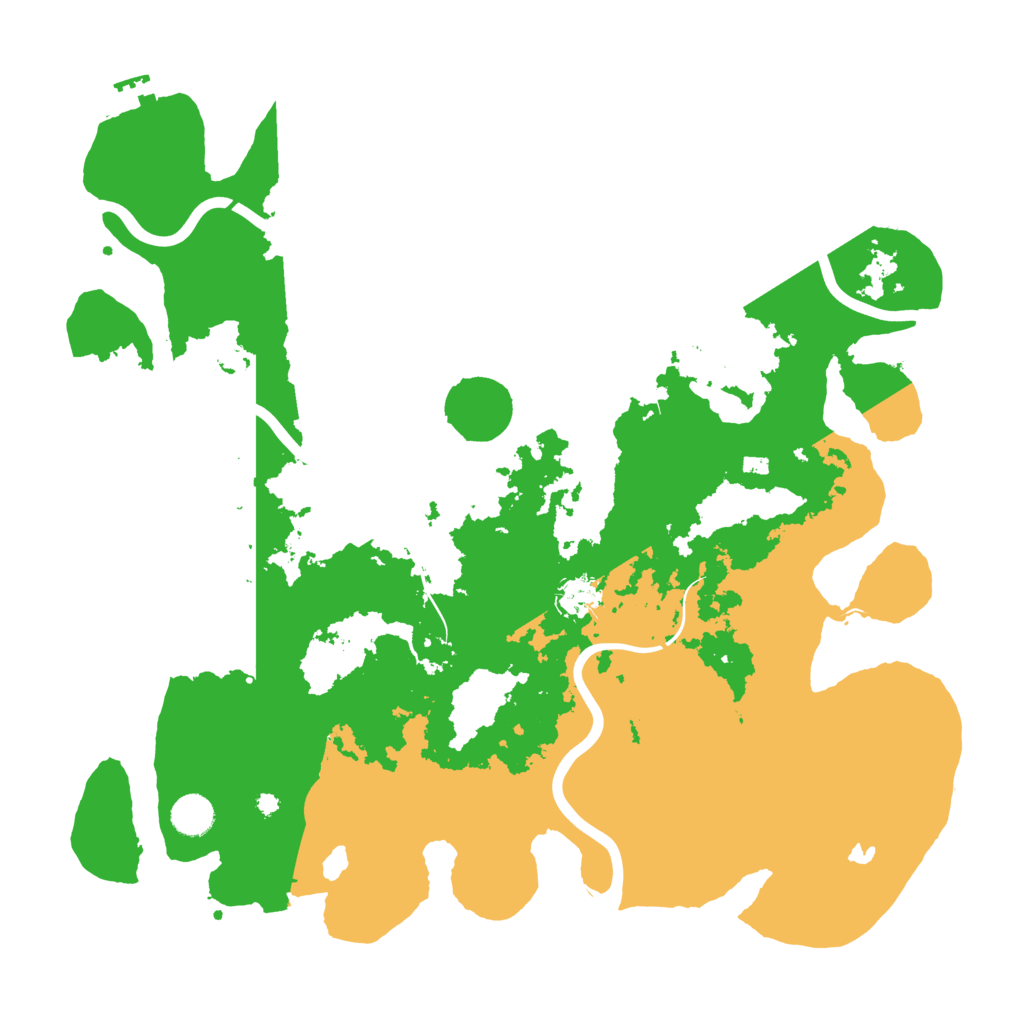 Biome Rust Map: Procedural Map, Size: 4250, Seed: 1442520836