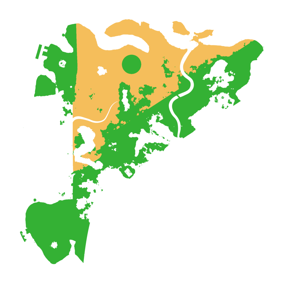 Biome Rust Map: Procedural Map, Size: 4000, Seed: 207425810