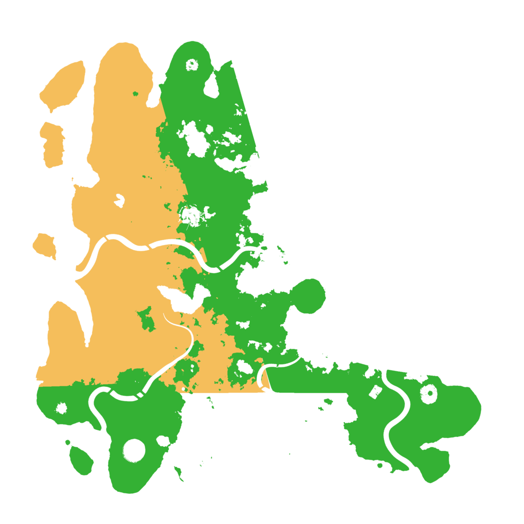 Biome Rust Map: Procedural Map, Size: 4250, Seed: 960912877