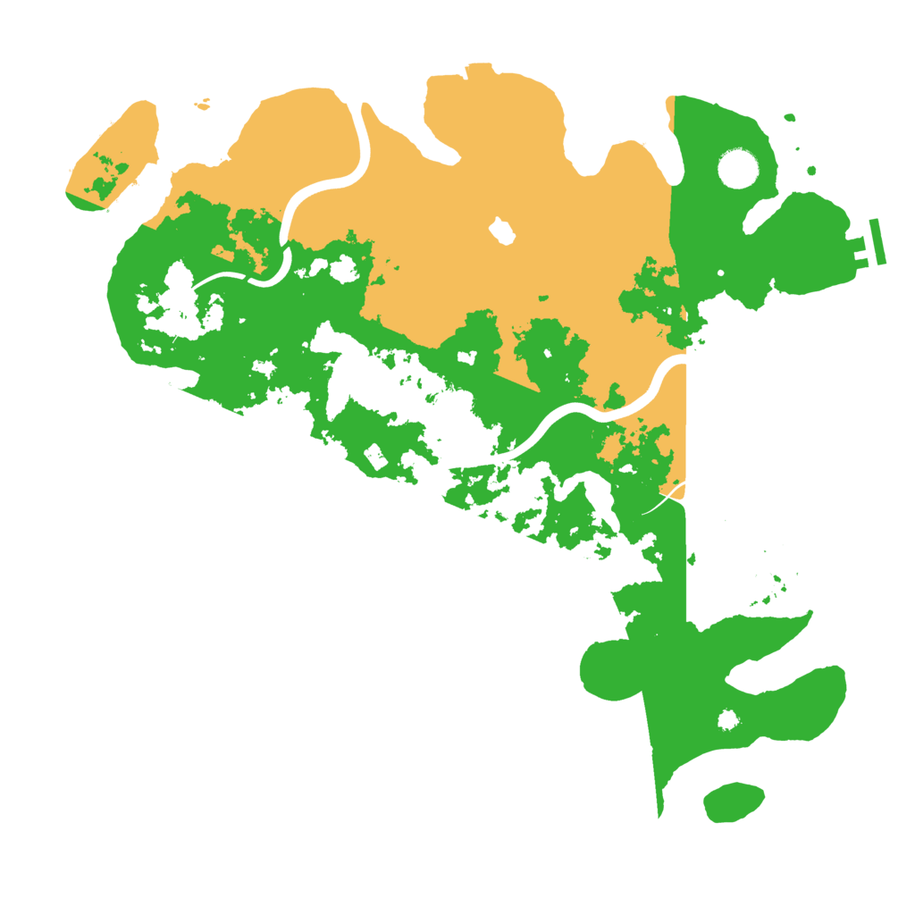 Biome Rust Map: Procedural Map, Size: 4000, Seed: 654561