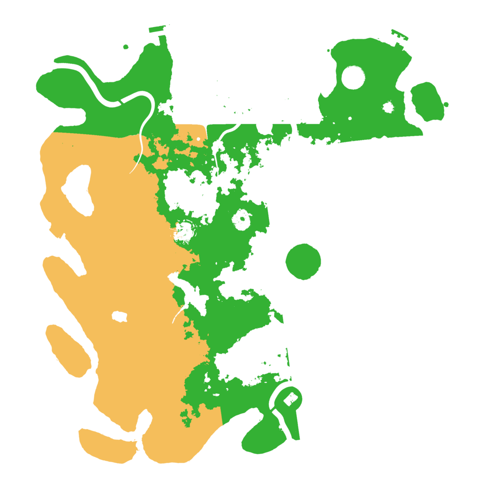 Biome Rust Map: Procedural Map, Size: 4000, Seed: 1244197911