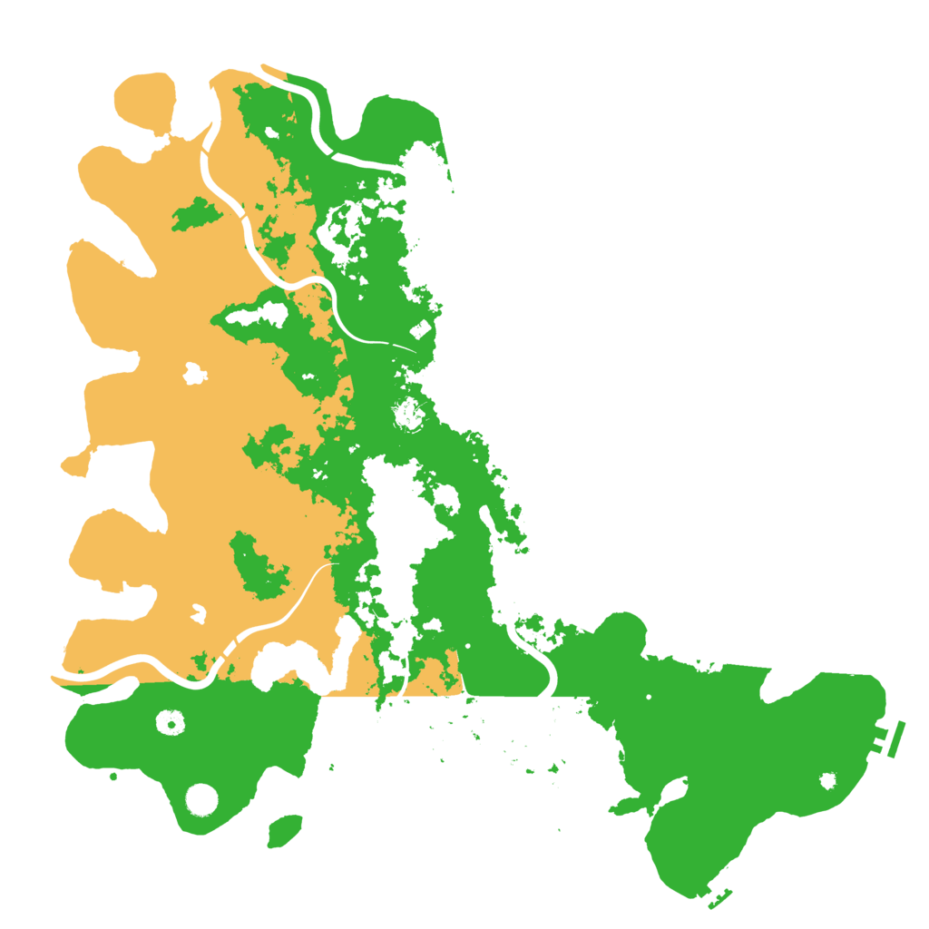 Biome Rust Map: Procedural Map, Size: 5000, Seed: 102