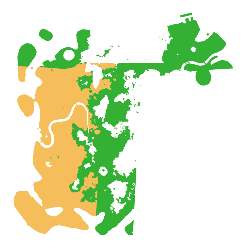Biome Rust Map: Procedural Map, Size: 4300, Seed: 361893470