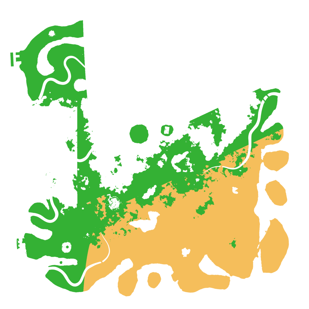 Biome Rust Map: Procedural Map, Size: 4500, Seed: 177983722