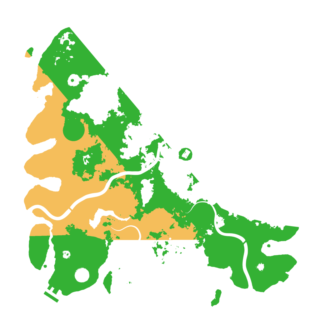 Biome Rust Map: Procedural Map, Size: 4000, Seed: 430996181