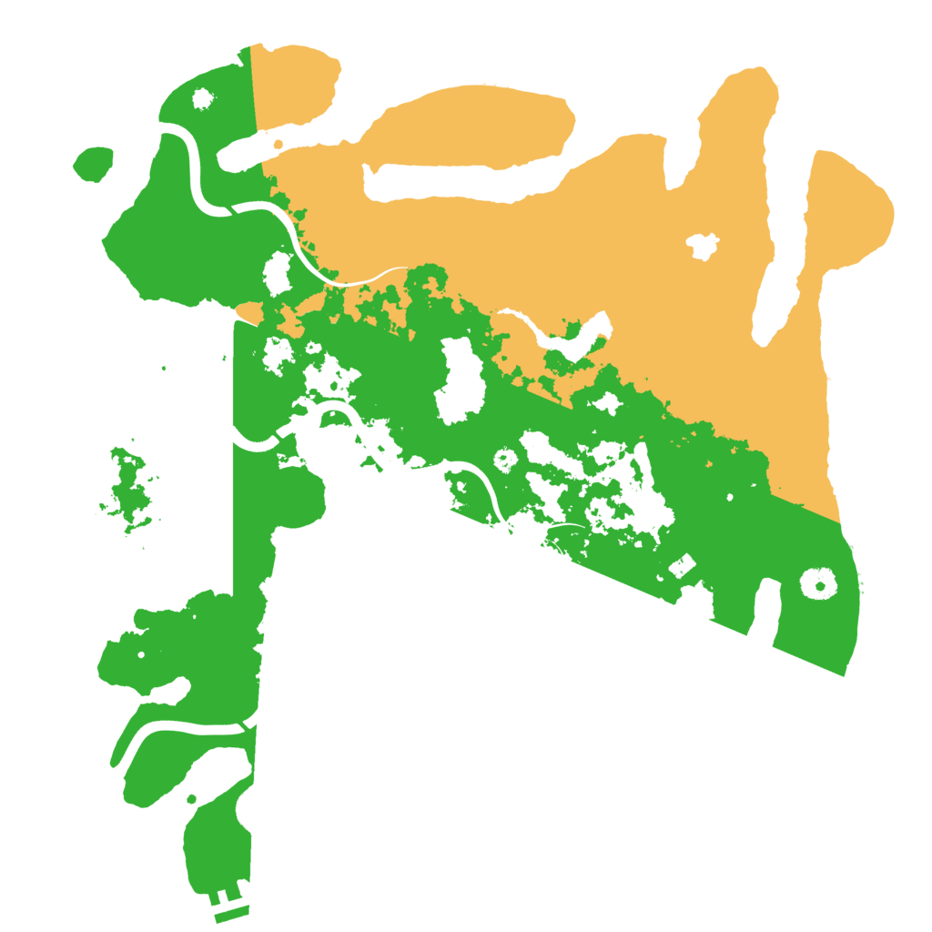 Biome Rust Map: Procedural Map, Size: 4000, Seed: 558522649