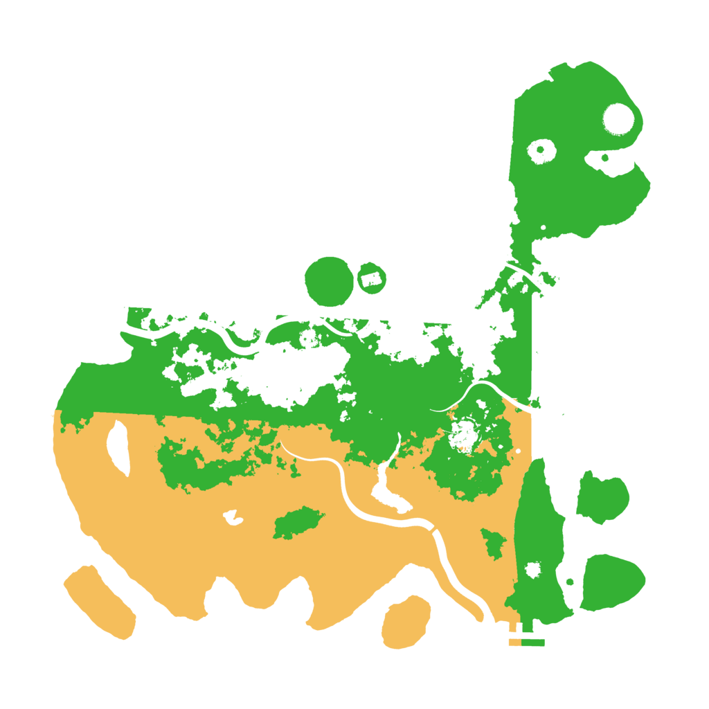 Biome Rust Map: Procedural Map, Size: 4000, Seed: 214114476