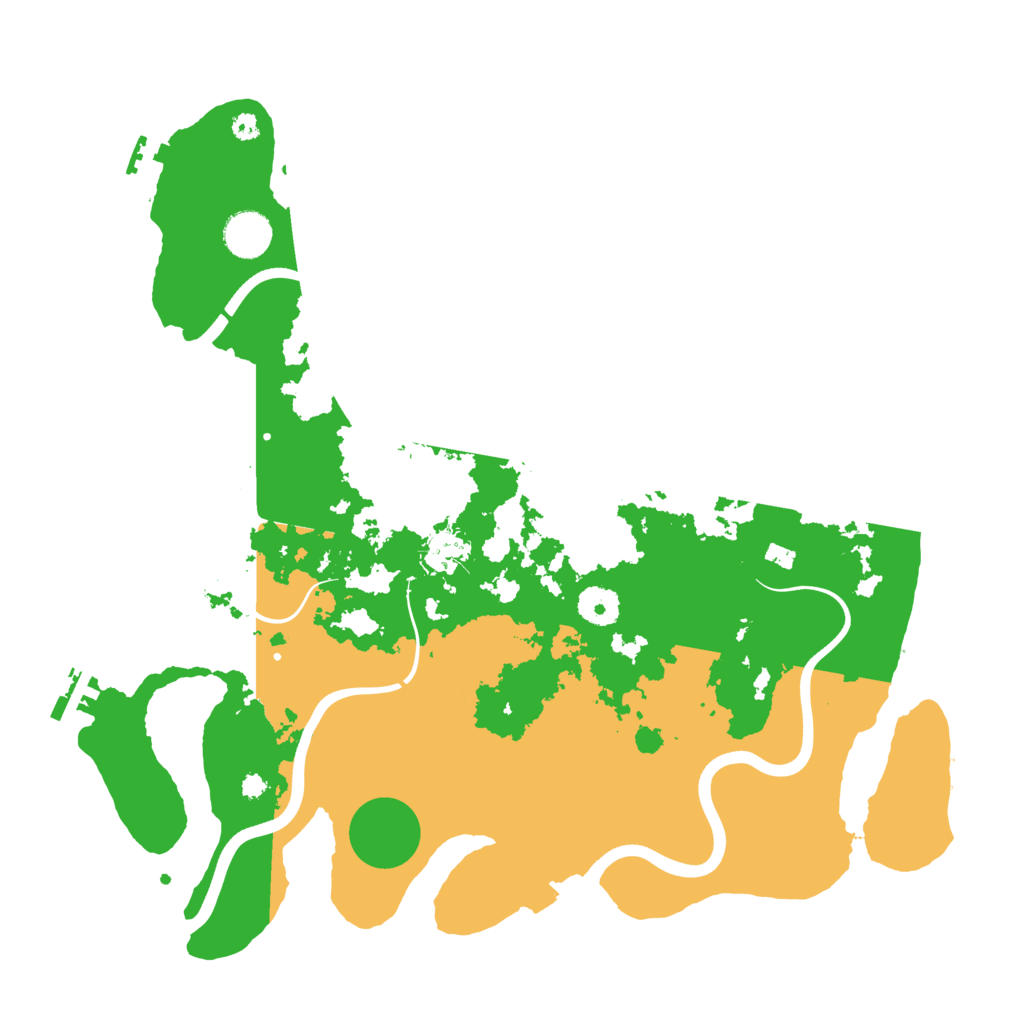 Biome Rust Map: Procedural Map, Size: 3800, Seed: 1483796368
