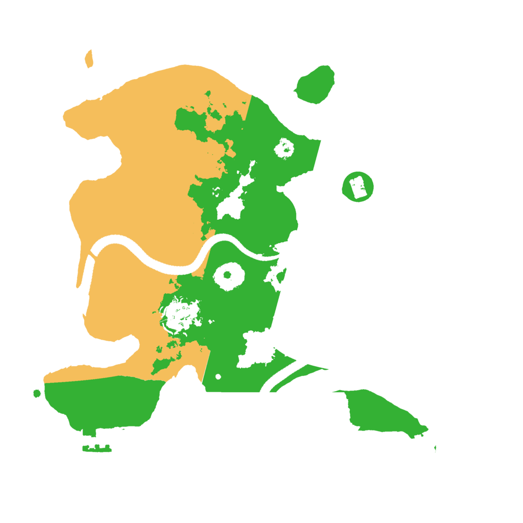 Biome Rust Map: Procedural Map, Size: 2750, Seed: 2026059401