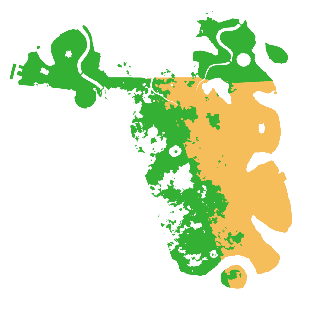 Biome Rust Map: Procedural Map, Size: 4000, Seed: 1489992585