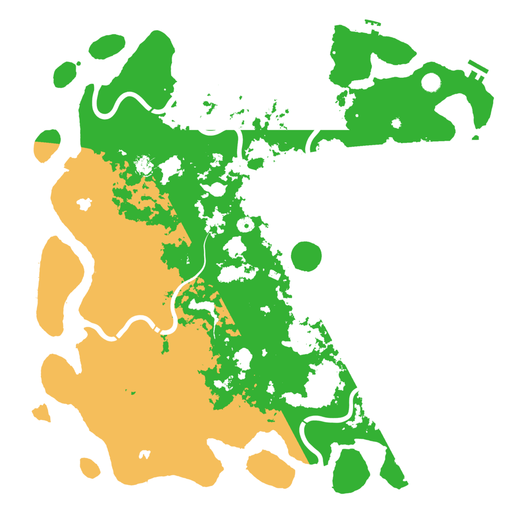 Biome Rust Map: Procedural Map, Size: 4800, Seed: 744910556