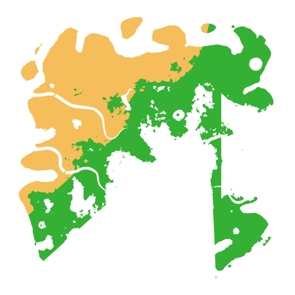 Biome Rust Map: Procedural Map, Size: 4000, Seed: 282216369