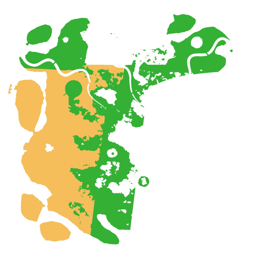 Biome Rust Map: Procedural Map, Size: 4000, Seed: 79023616