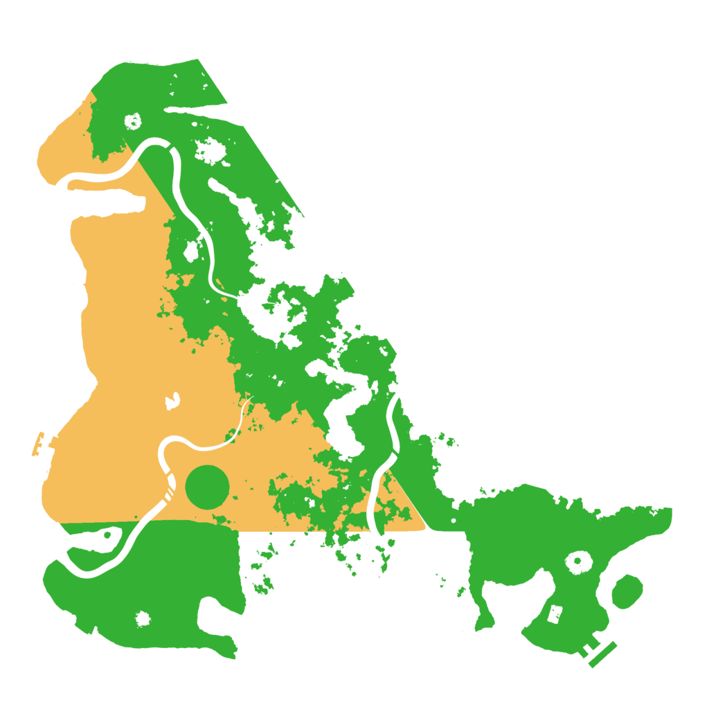 Biome Rust Map: Procedural Map, Size: 4250, Seed: 930261712