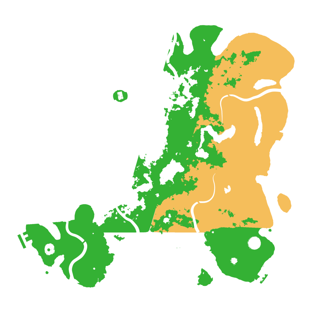 Biome Rust Map: Procedural Map, Size: 4250, Seed: 1373344020