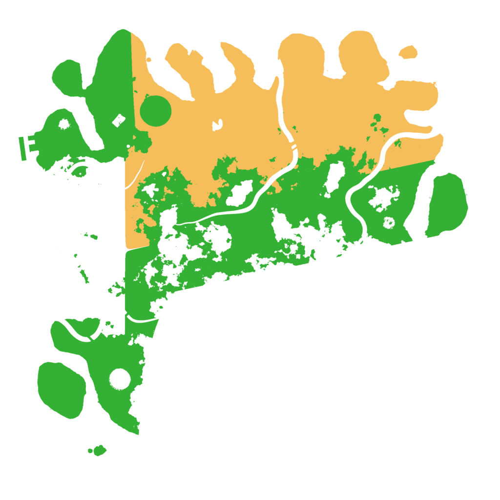 Biome Rust Map: Procedural Map, Size: 4250, Seed: 223574493