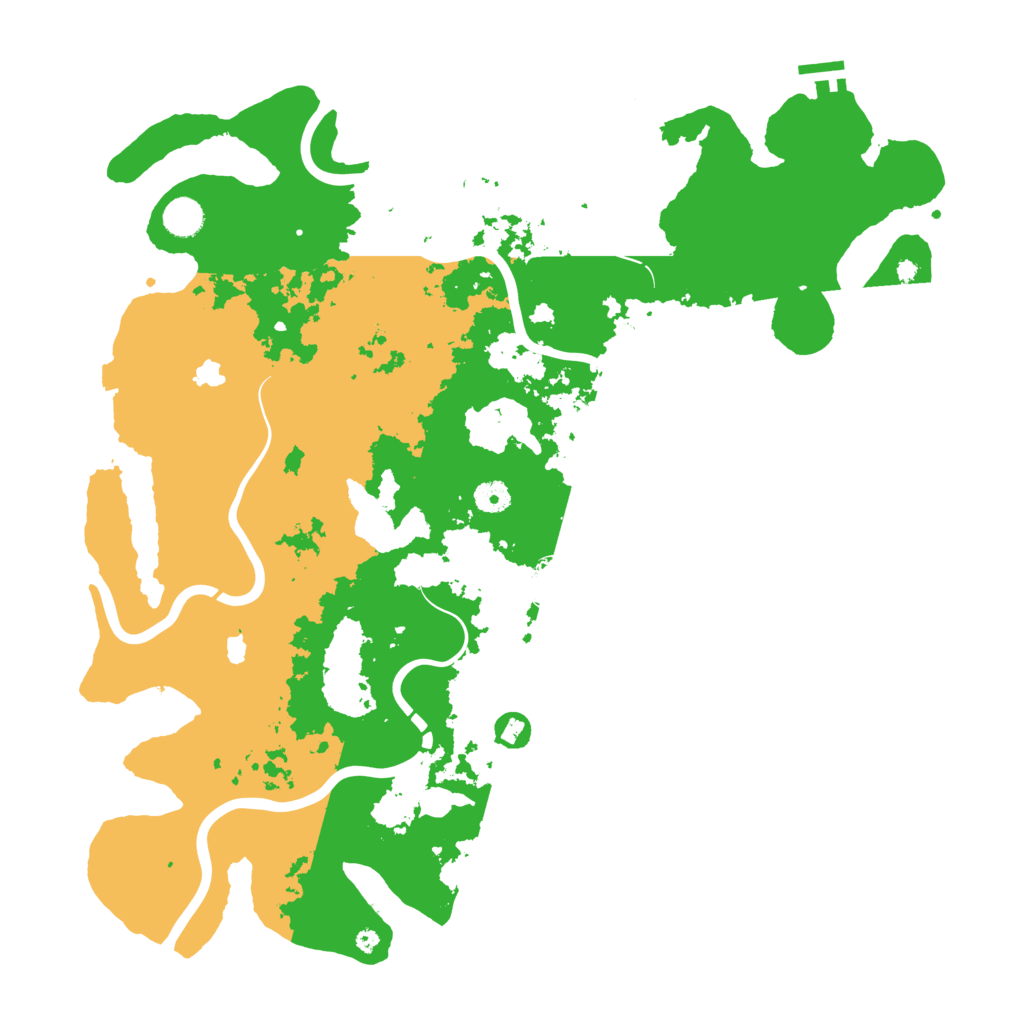 Biome Rust Map: Procedural Map, Size: 4500, Seed: 447773053
