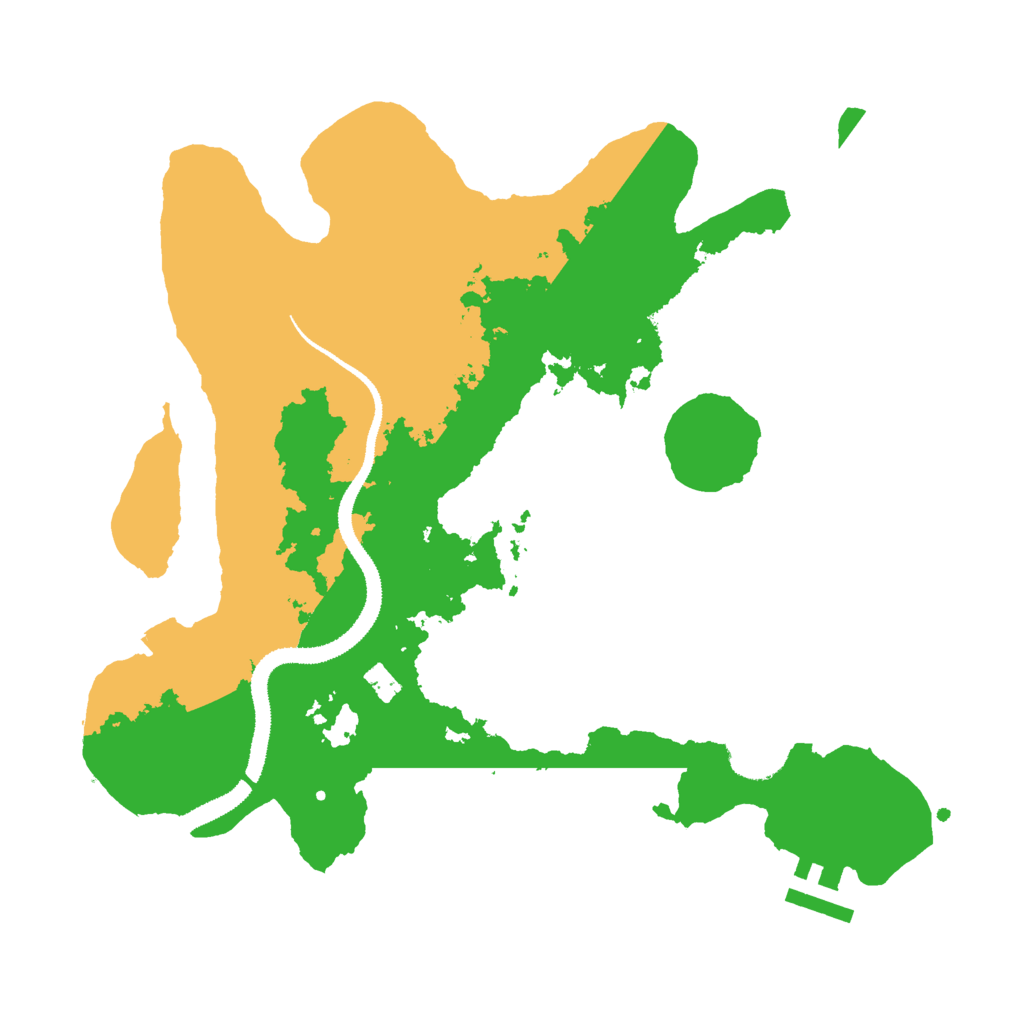 Biome Rust Map: Procedural Map, Size: 3000, Seed: 1954723119