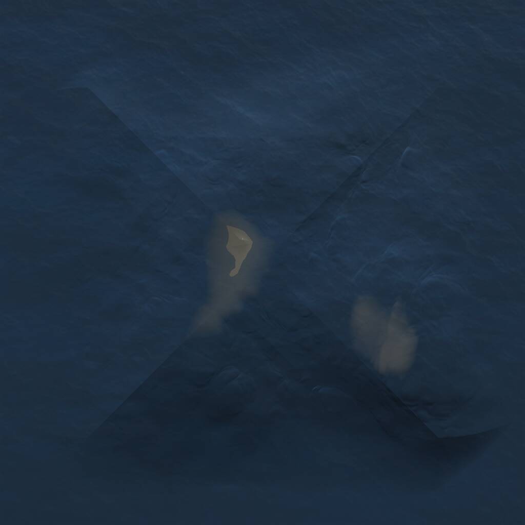Rust Map: Procedural Map, Size: 1000, Seed: 1243091863, 1 Monuments