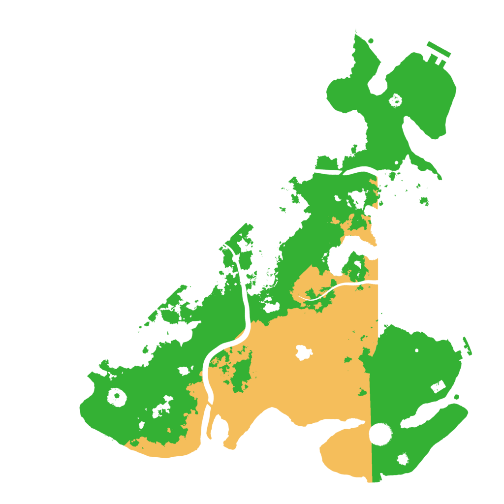 Biome Rust Map: Procedural Map, Size: 4000, Seed: 912920834