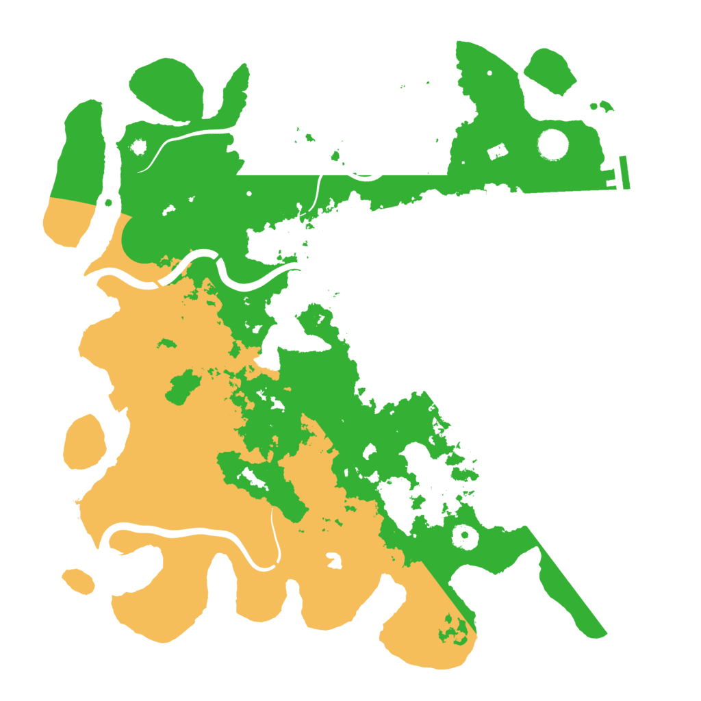 Biome Rust Map: Procedural Map, Size: 4000, Seed: 59274
