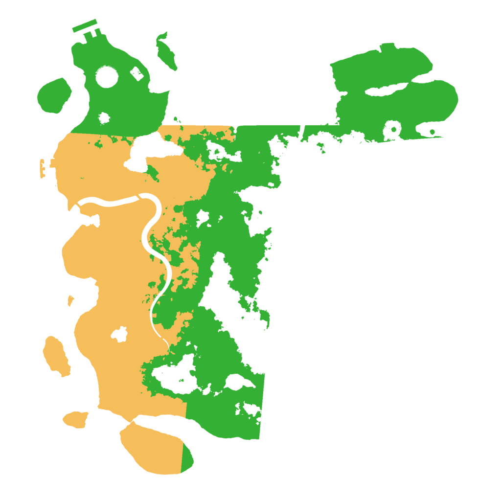 Biome Rust Map: Procedural Map, Size: 4000, Seed: 1962232183