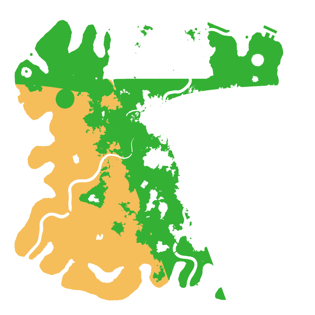 Biome Rust Map: Procedural Map, Size: 4500, Seed: 6042026