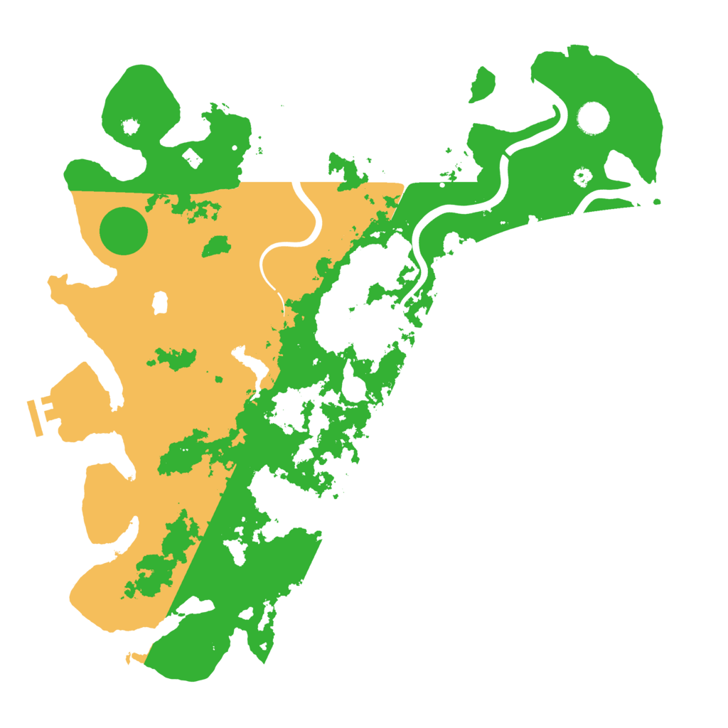 Biome Rust Map: Procedural Map, Size: 4000, Seed: 1538549107